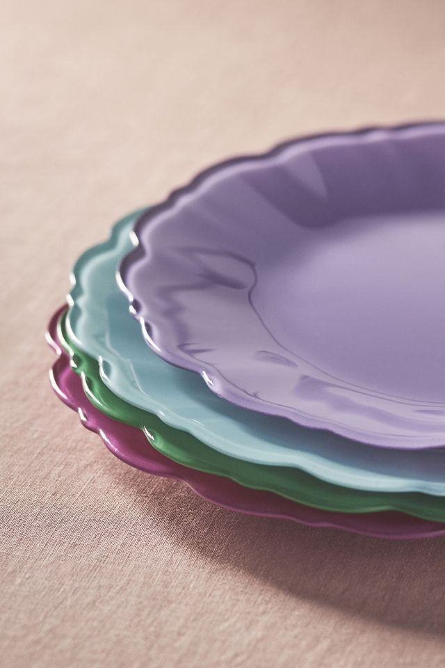 Adley Glass Dessert Plates, Set of 4 #1