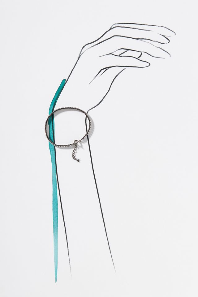 Delicate Crystal Tennis Bracelet #2