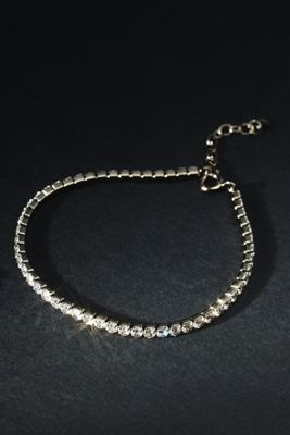 Delicate Crystal Tennis Bracelet