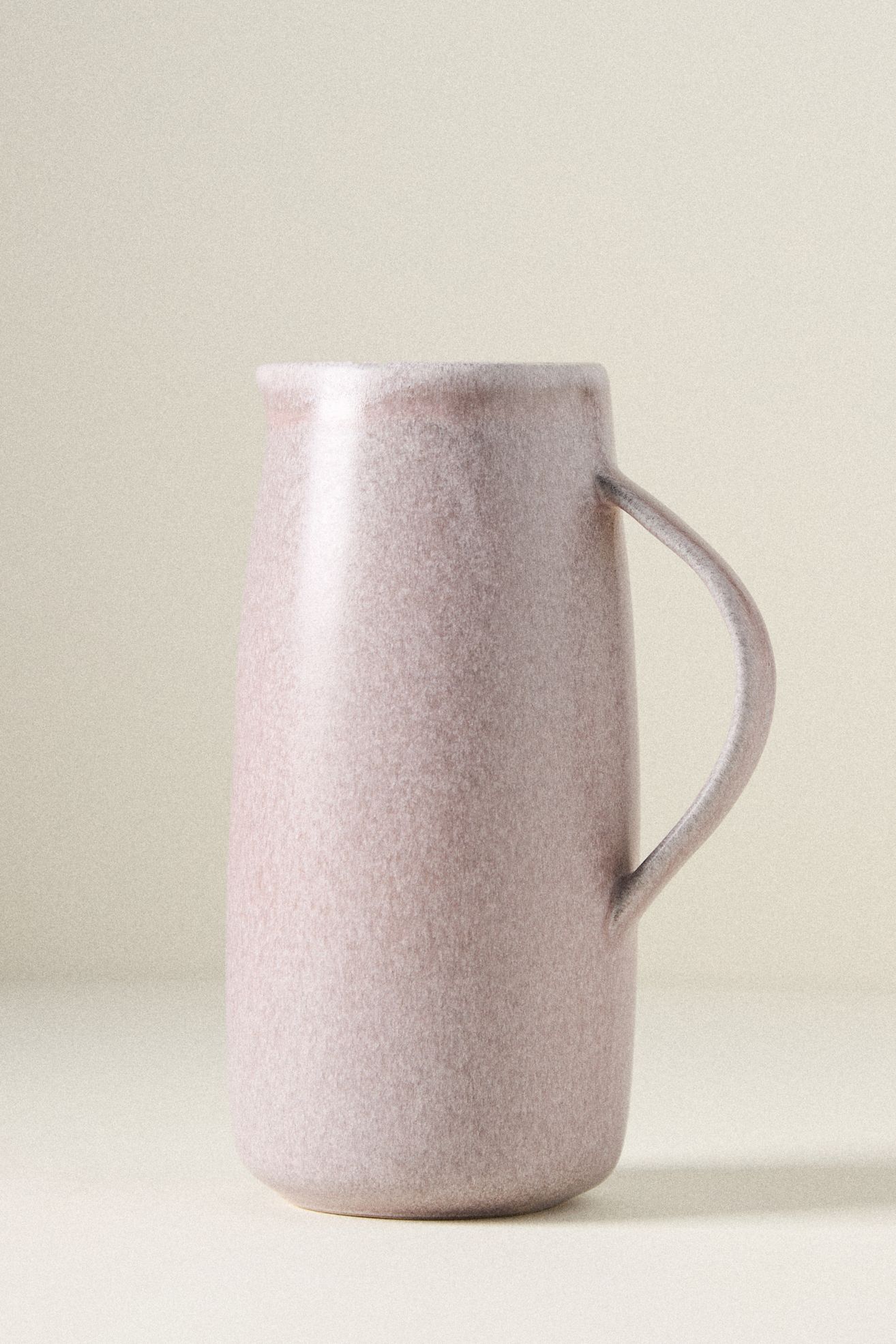 The Jasper Portuguese Stoneware Pitcher - Lilac, One Size