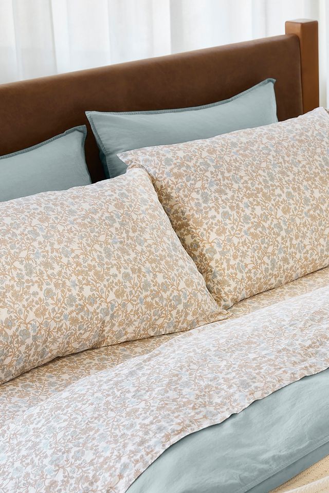 Coyuchi Organic Print Percale Pillowcase Set #2