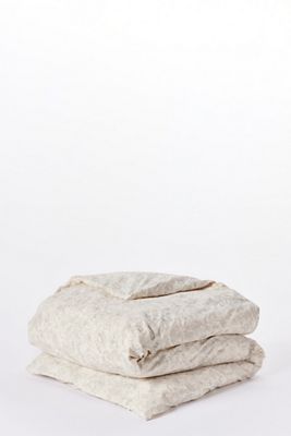 Coyuchi Solana Organic Print Duvet Cover