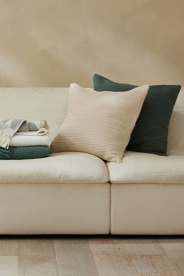 Coyuchi Marshall Organic Pillow Cover #1