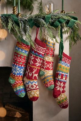 Terrain Nordic Knit Stocking In Multi