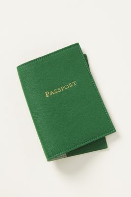 Wanderer Contrast Leather Passport Holder