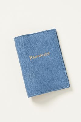 Wanderer Contrast Leather Passport Holder