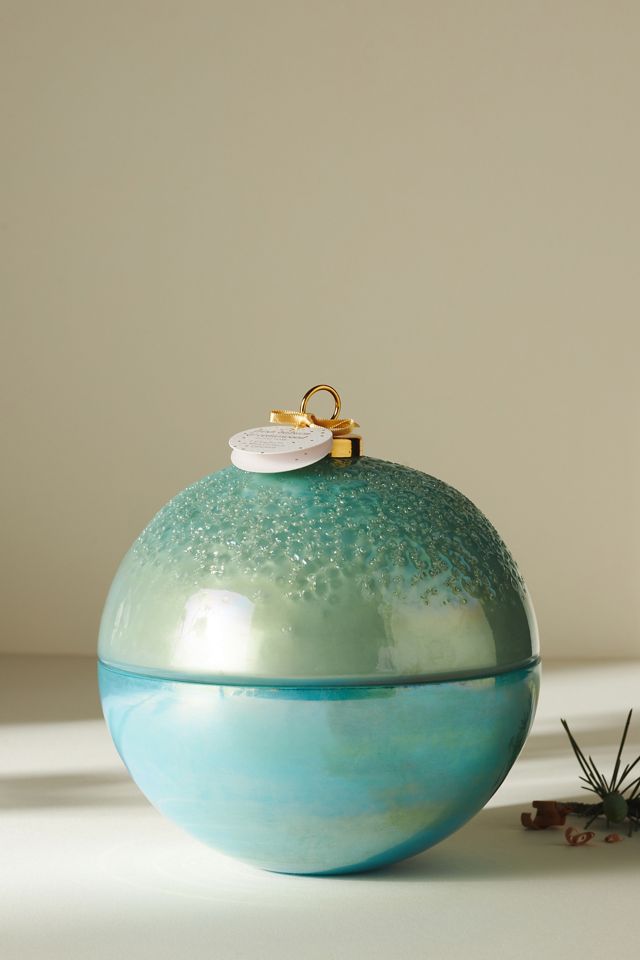 Ornament Woody Fresh Balsam & Cedarwood Glass Candle #2