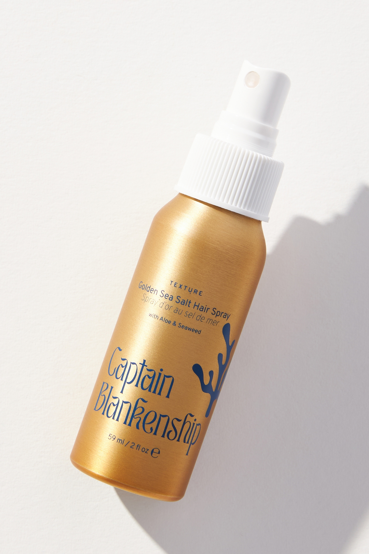 Captain Blankenship Golden Shimmer Sea Salt Spray with Aloe & Seaweed