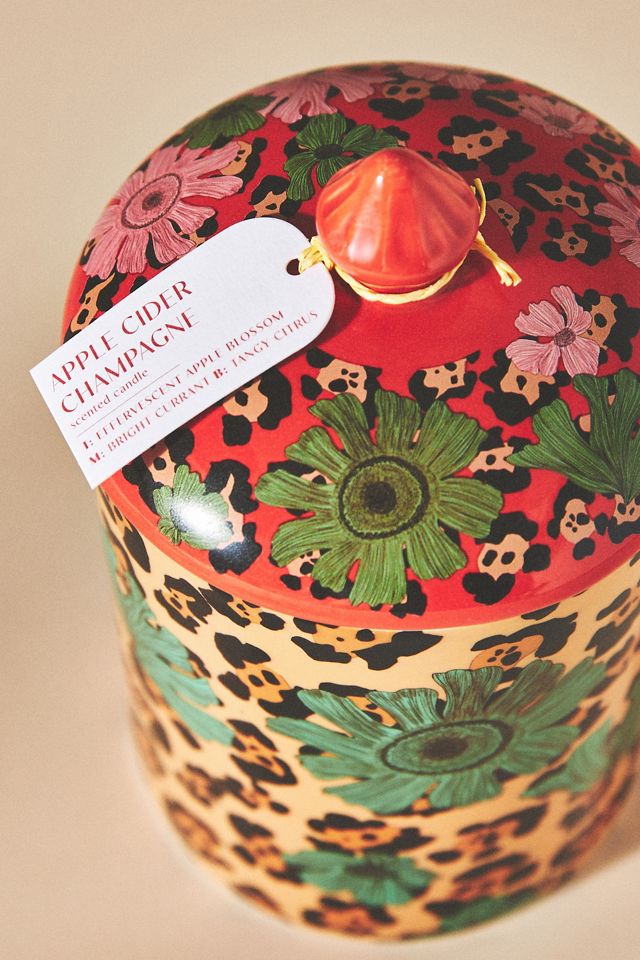 Theodora Apple Cider Champagne Fruity Fresh Ceramic Jar Candle #1