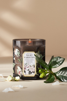 Apothecary 18 By Anthropologie Apothecary 18 Night Gardenia Glass Candle By  In Grey Size Xs