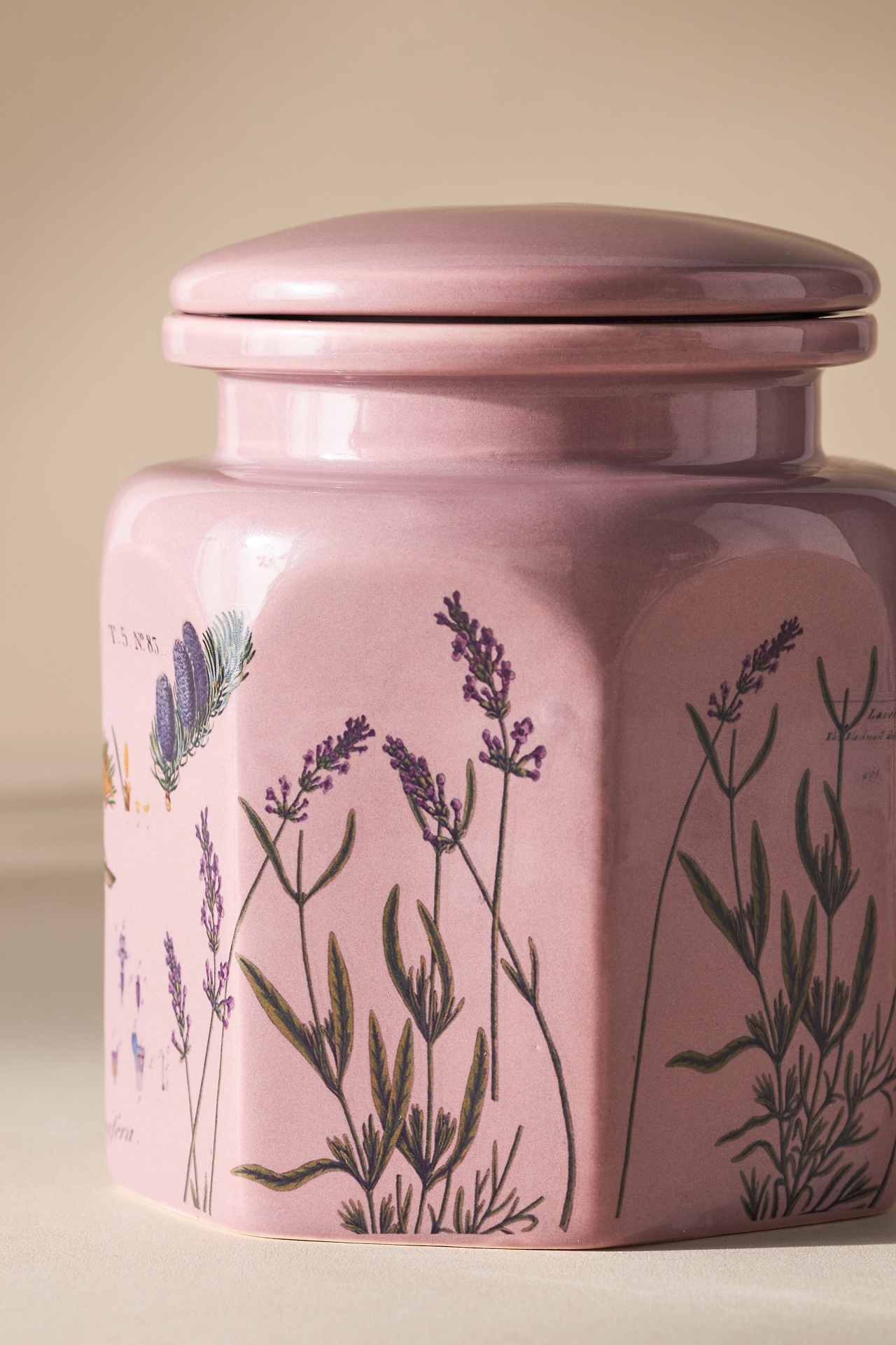 Apothecary 18 Fresh Lavender Balsam Ceramic Jar Candle