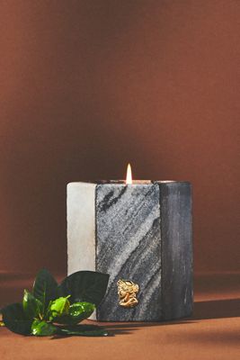 Apothecary 18 Floral Night Gardenia Marble Candle