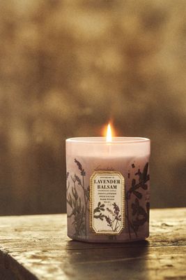 Apothecary 18 Fresh Lavender Balsam Small Glass Candle