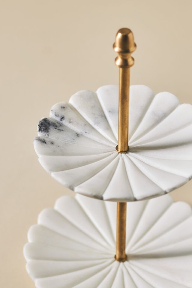 Tiered Marble Jewelry Stand #2