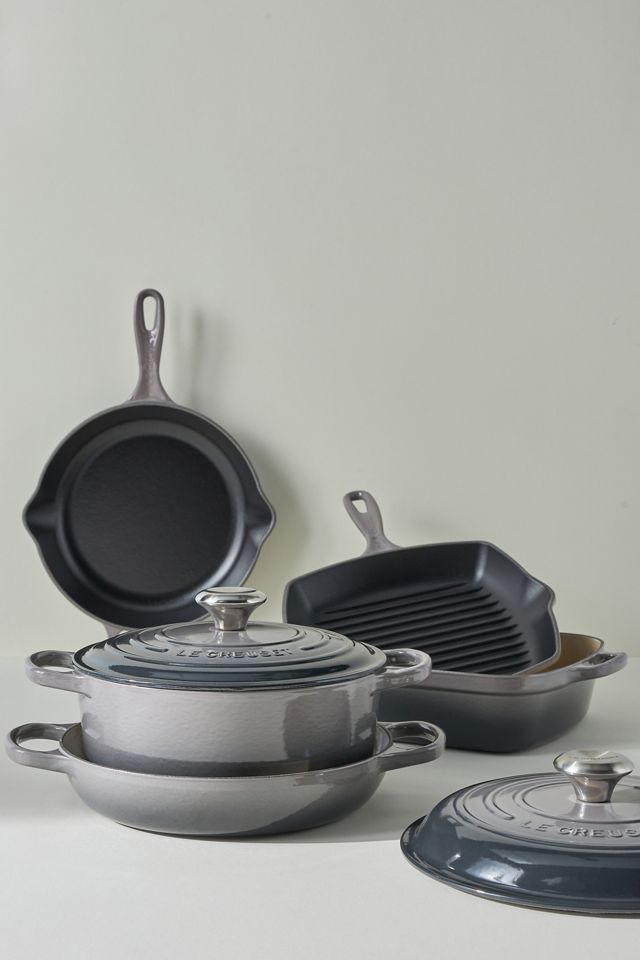 Le Creuset Signature 7-Piece Marseille Cast Iron Cookware Set