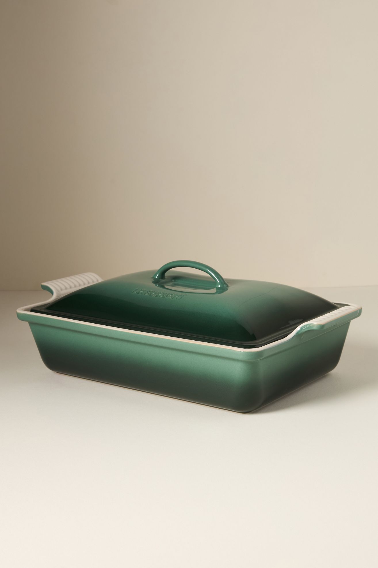Le Creuset 4 QT Heritage Rectangular Covered Casserole - Artichaut, One Size