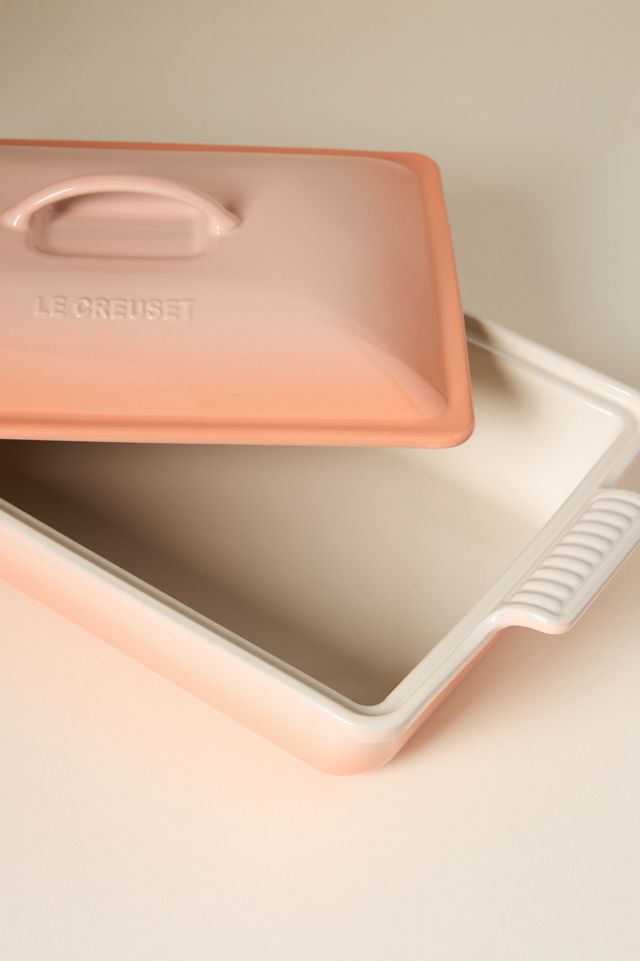 Le Creuset 4 QT Heritage Rectangular Covered Casserole #1