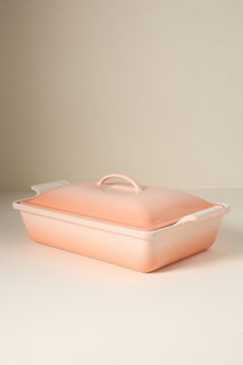 Le Creuset 4 QT Heritage Rectangular Covered Casserole