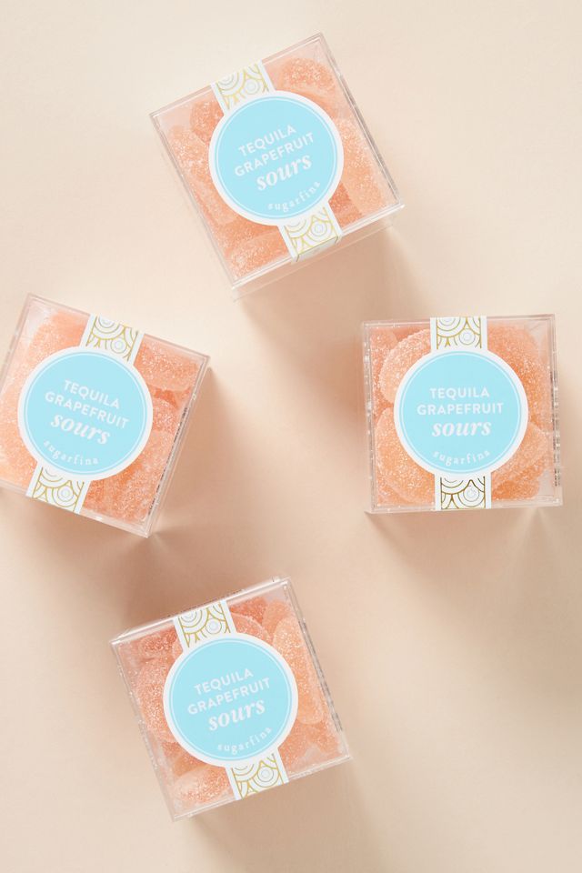 Sugarfina Tequila Grapefruit Sours Candy Cubes, Set of 4 #1