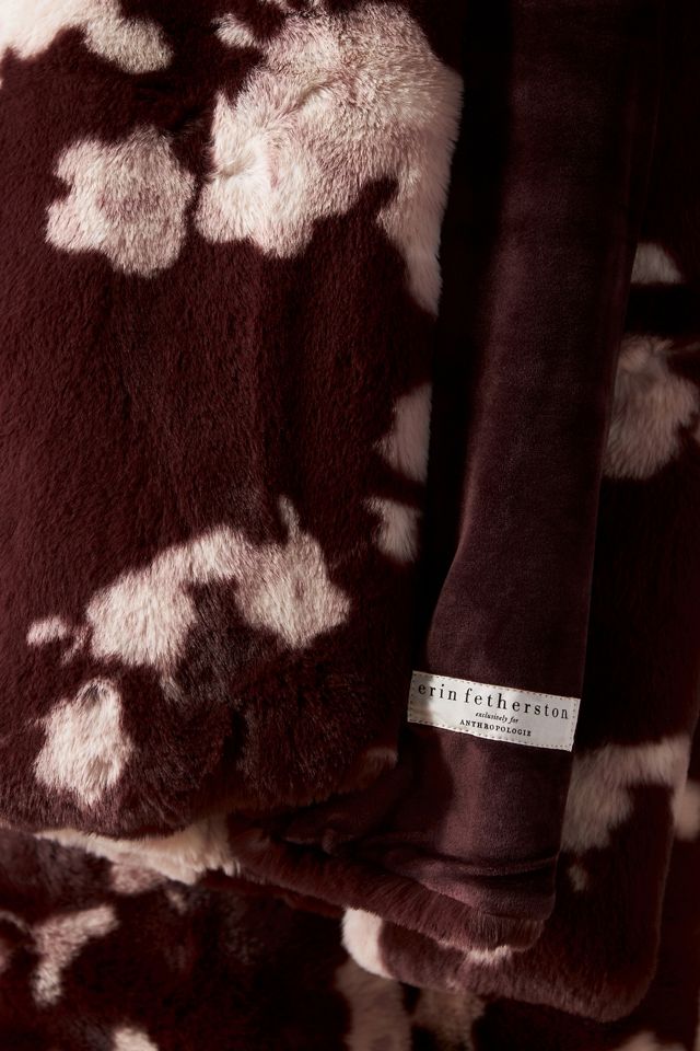 Erin Fetherston Dulcette Faux Fur Throw Blanket #2