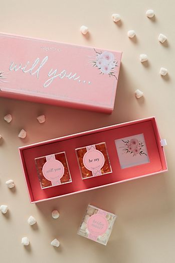 Sugarfina Will You Be My Bridesmaid 3-Piece Candy Bento Box
