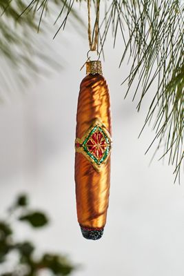 Cigar Glass Ornament