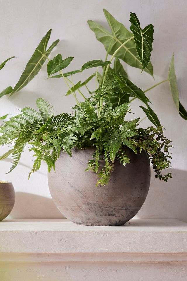 Marbled Ceramic Planter #1