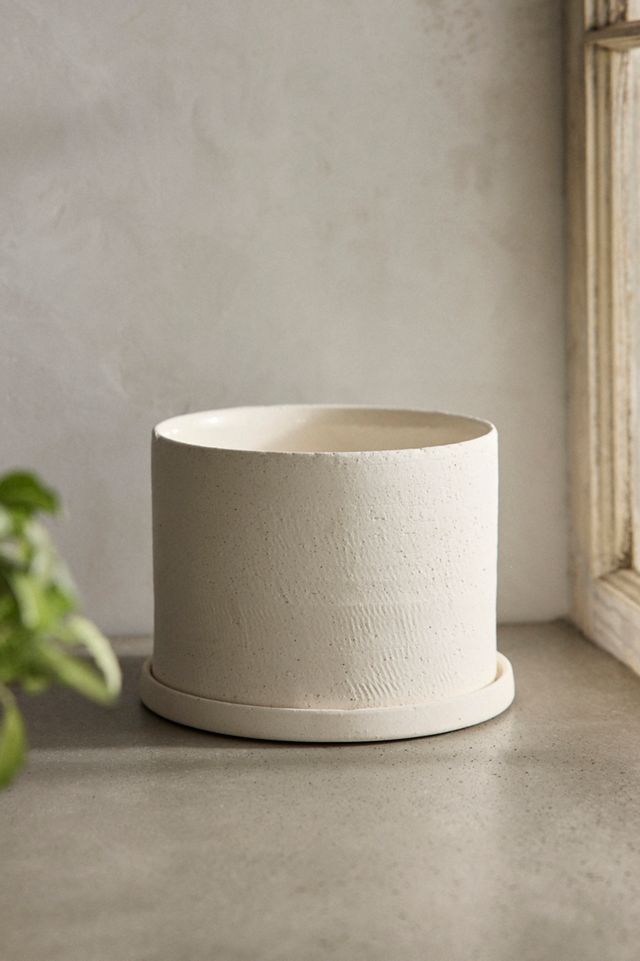Easton Ceramic Pot + Saucer Set #2