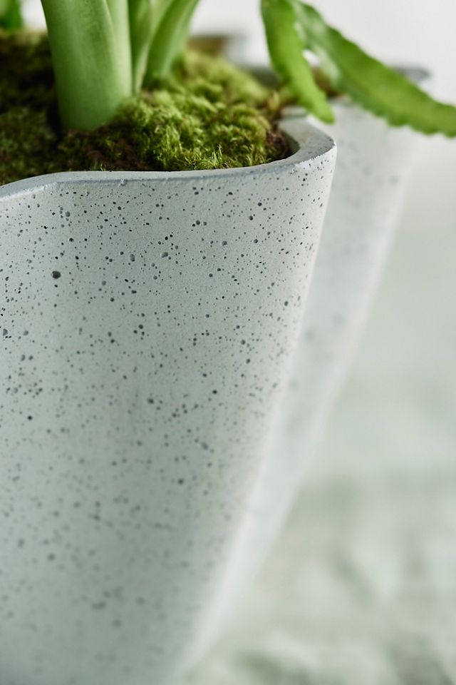 Fiber Cement Handkerchief Planter #2