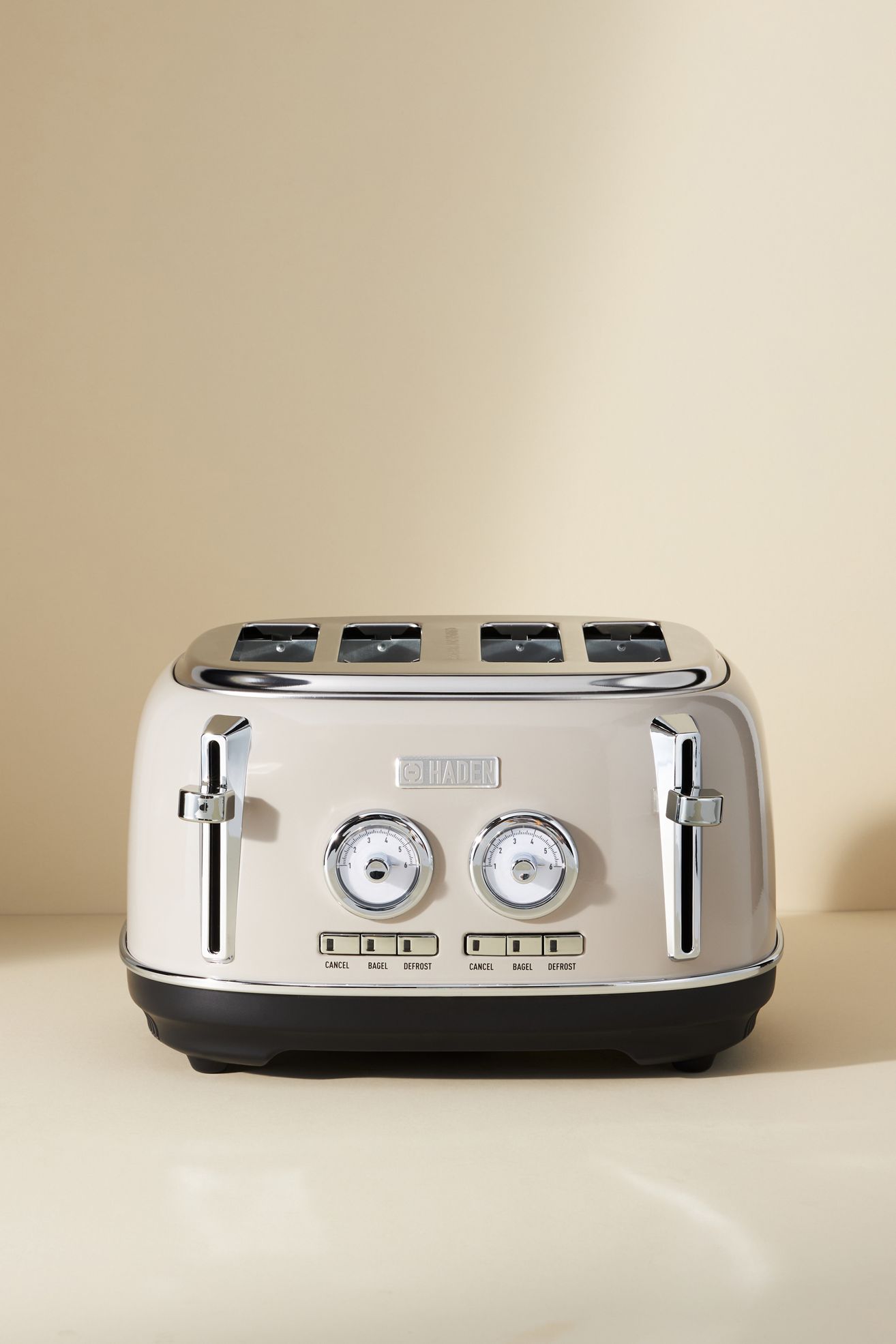 Haden Dorset Four-Slice Toaster - PUTTY