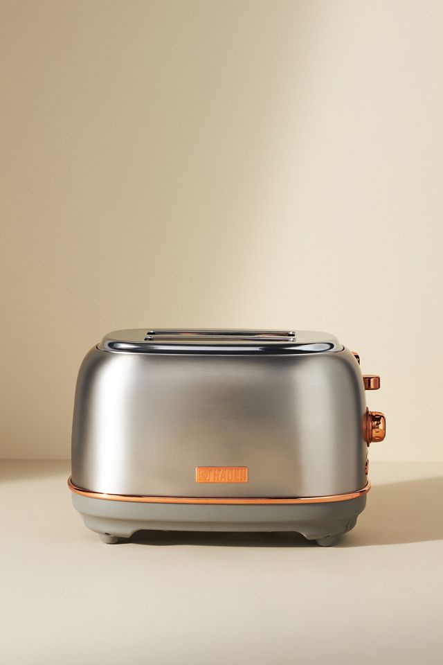 Heritage Steel & Copper 4-Slice Toaster