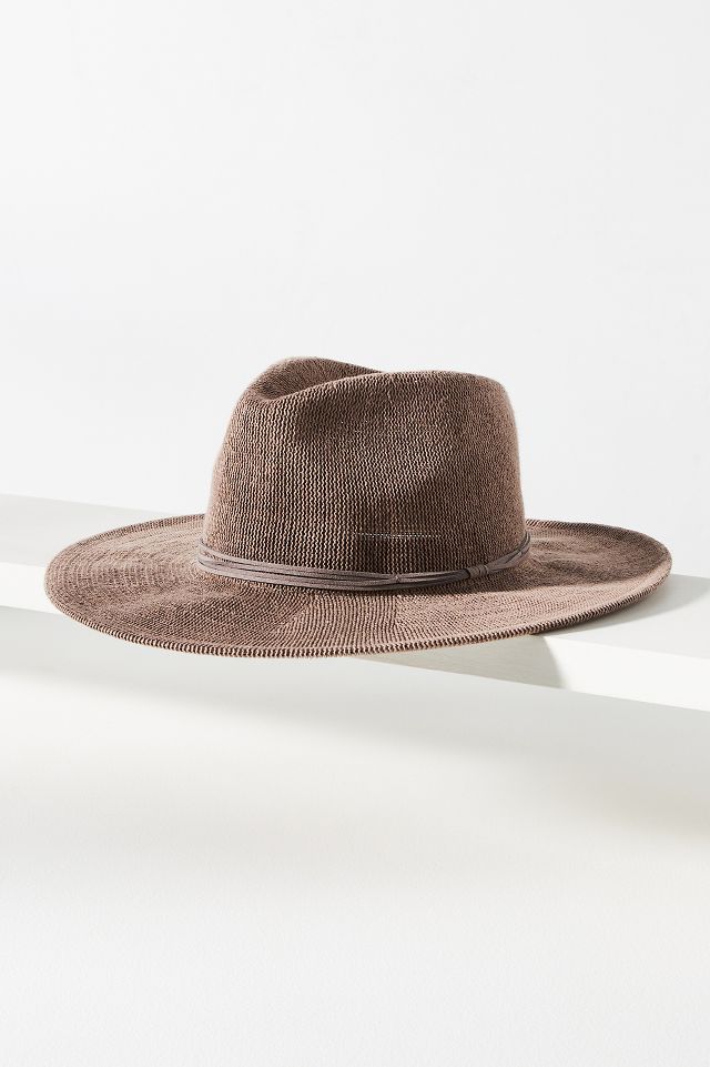 Leather store rancher hat