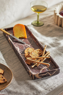 Marble Serving Platter, Rectangle