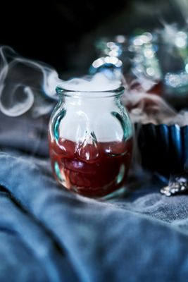 Skull Recycled Glass Shot Glasses, Set of 6