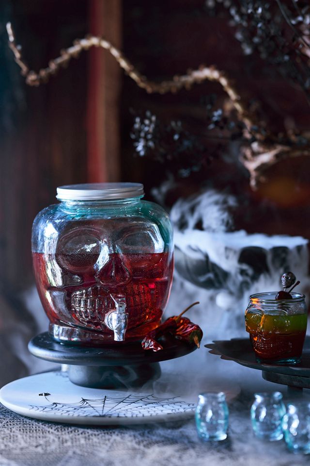 Skull Recycled Glass Tumbler #3