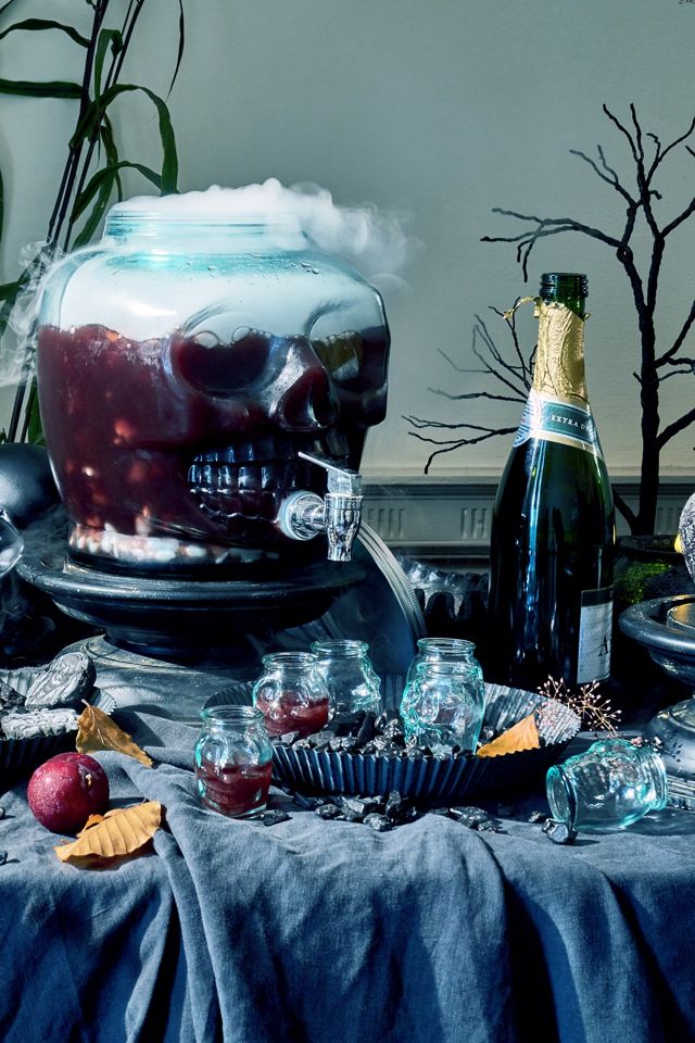 Skull Recycled Glass Drink Dispenser #3
