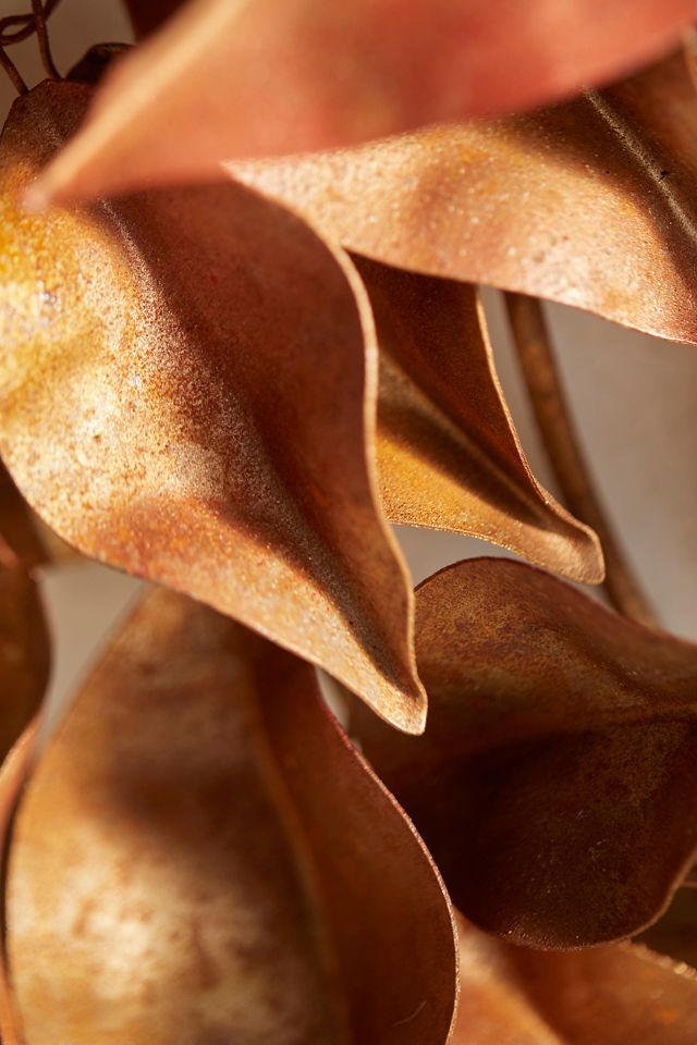 Magnolia Leaf Iron Wreath #1