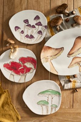Mushroom Dinner Plate