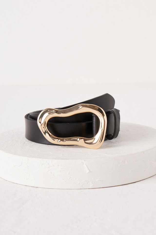 By Anthropologie Structural Buckle Belt