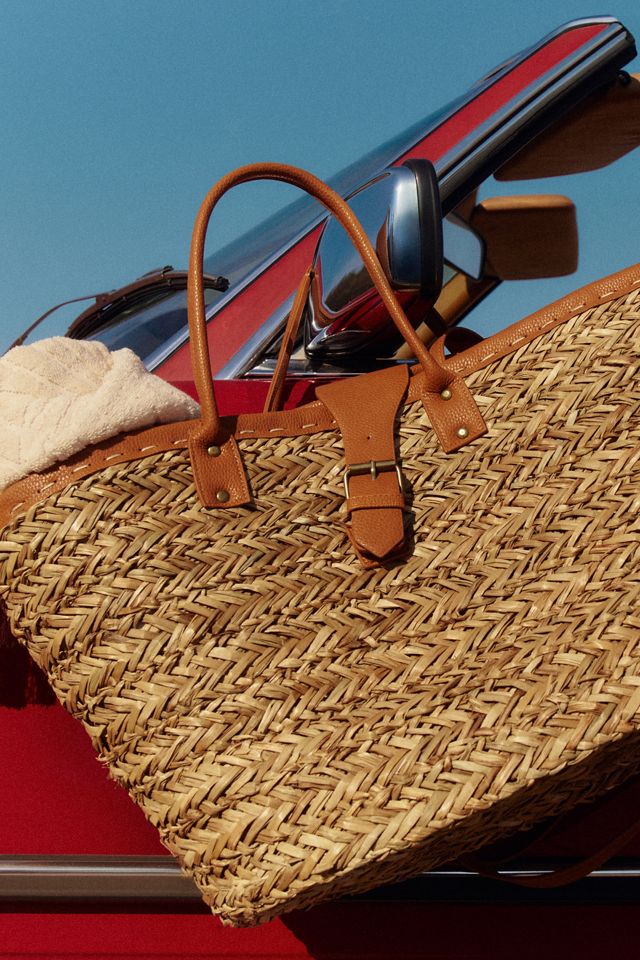 Valencia Straw Tote #1