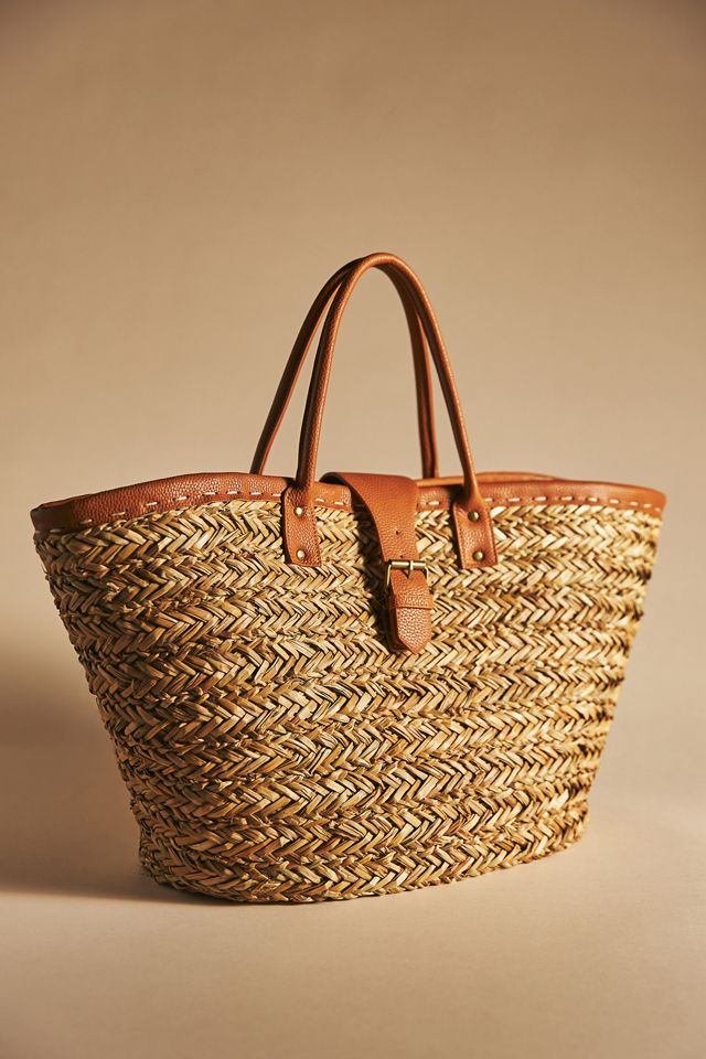 Valencia Straw Tote #2