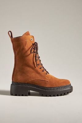 Pilcro Lace-Up Stompy Boots | Anthropologie