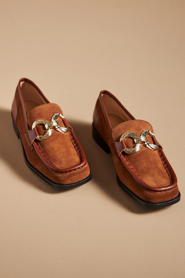 Maeve Square-Toe Loafers #3