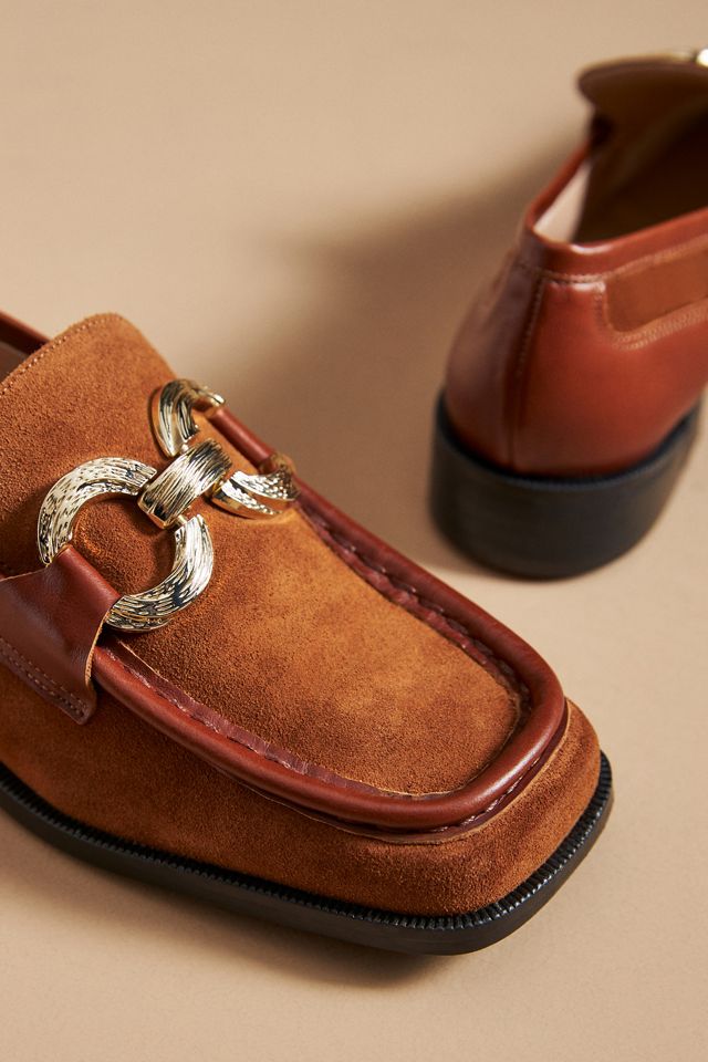 Maeve Square-Toe Loafers #4