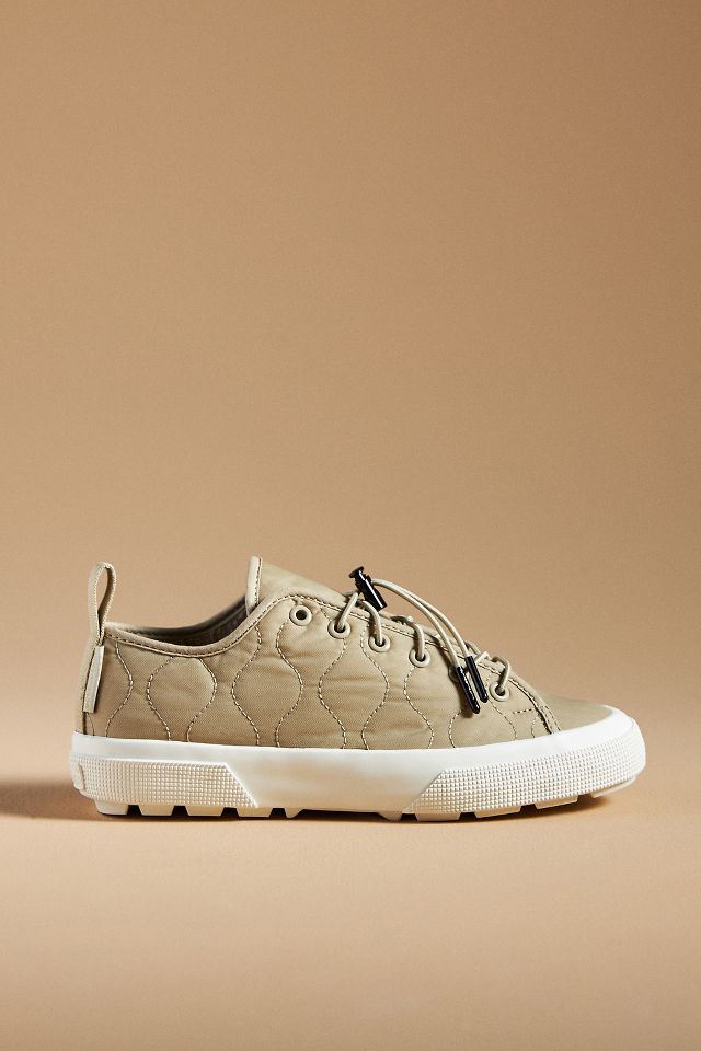 Asymmetric Ghillie Sneaker - Khaki / Paint