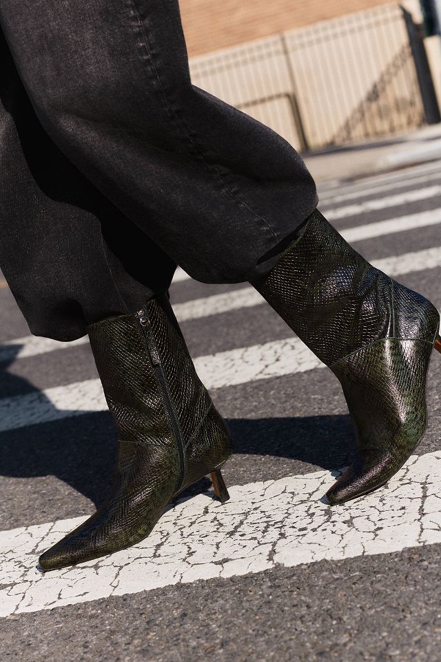 Anthropologie snakeskin outlet boots