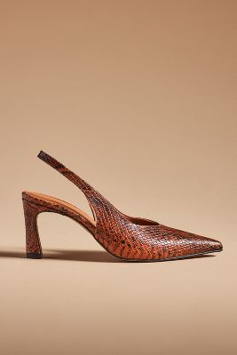 By Anthropologie Slingback Pumps In Multicolor