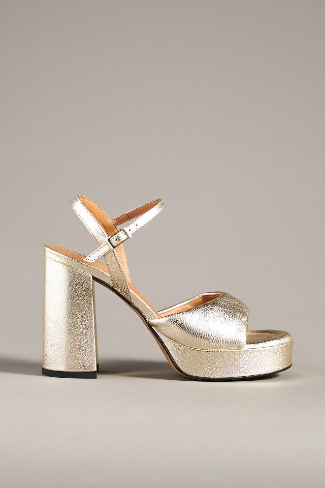 By Anthropologie Platform Heels