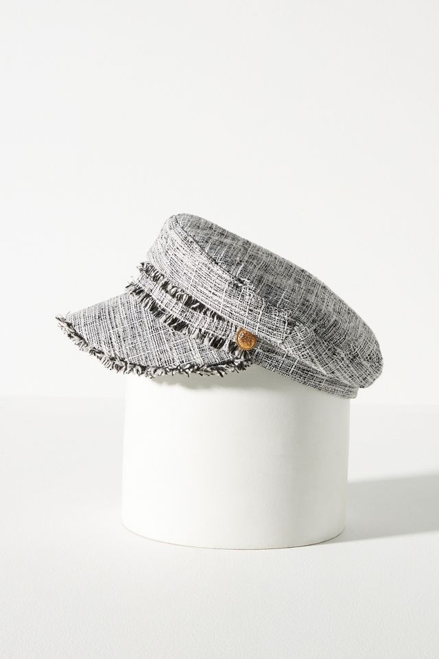 Lulla Frayed Newsboy Hat #4