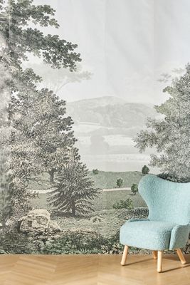 Scenic Pastures Peel-and-Stick Floral Mural